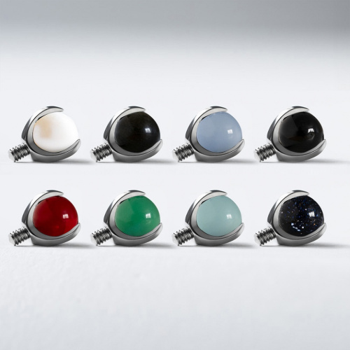 Накрутка шар в лапках Natural Stone Pearl 1.2 мм фото 2